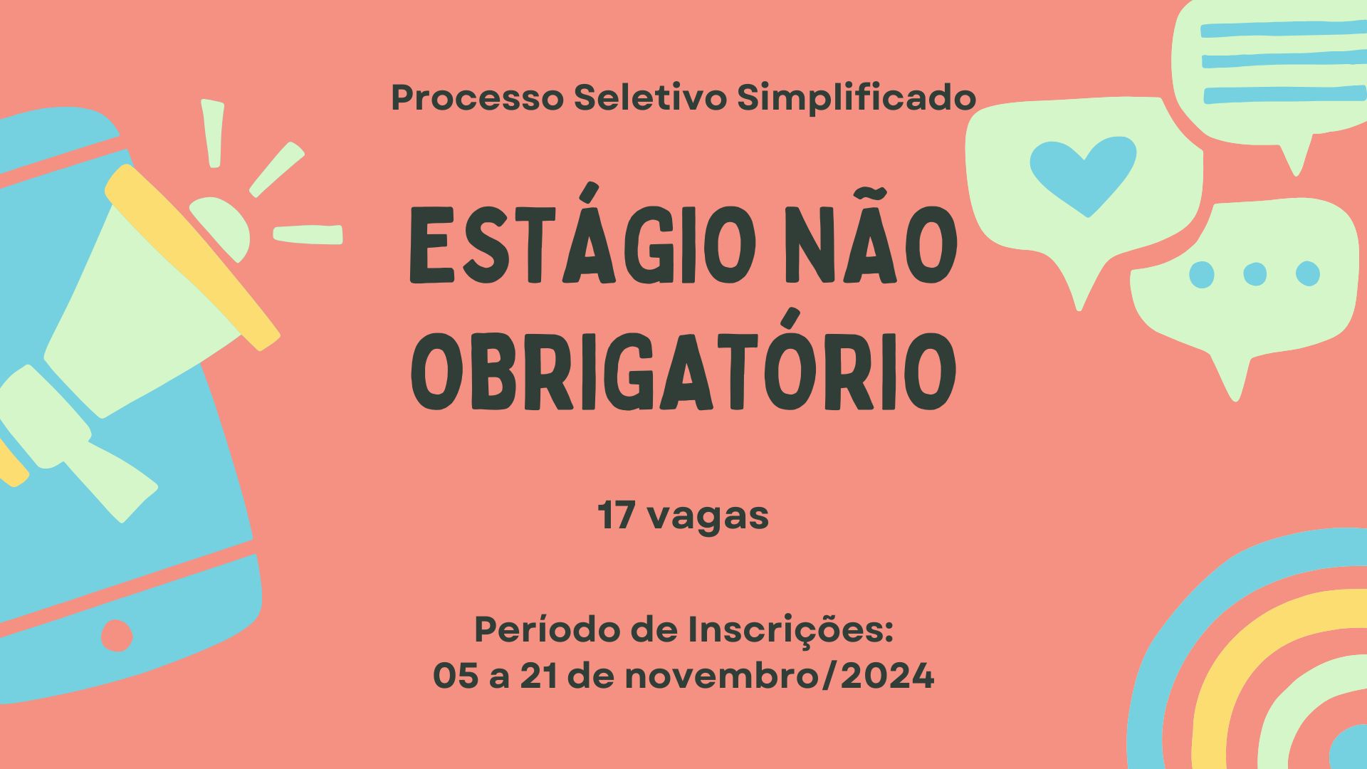 Processo Seletivo Simplificado Estagio nao obrigatorio