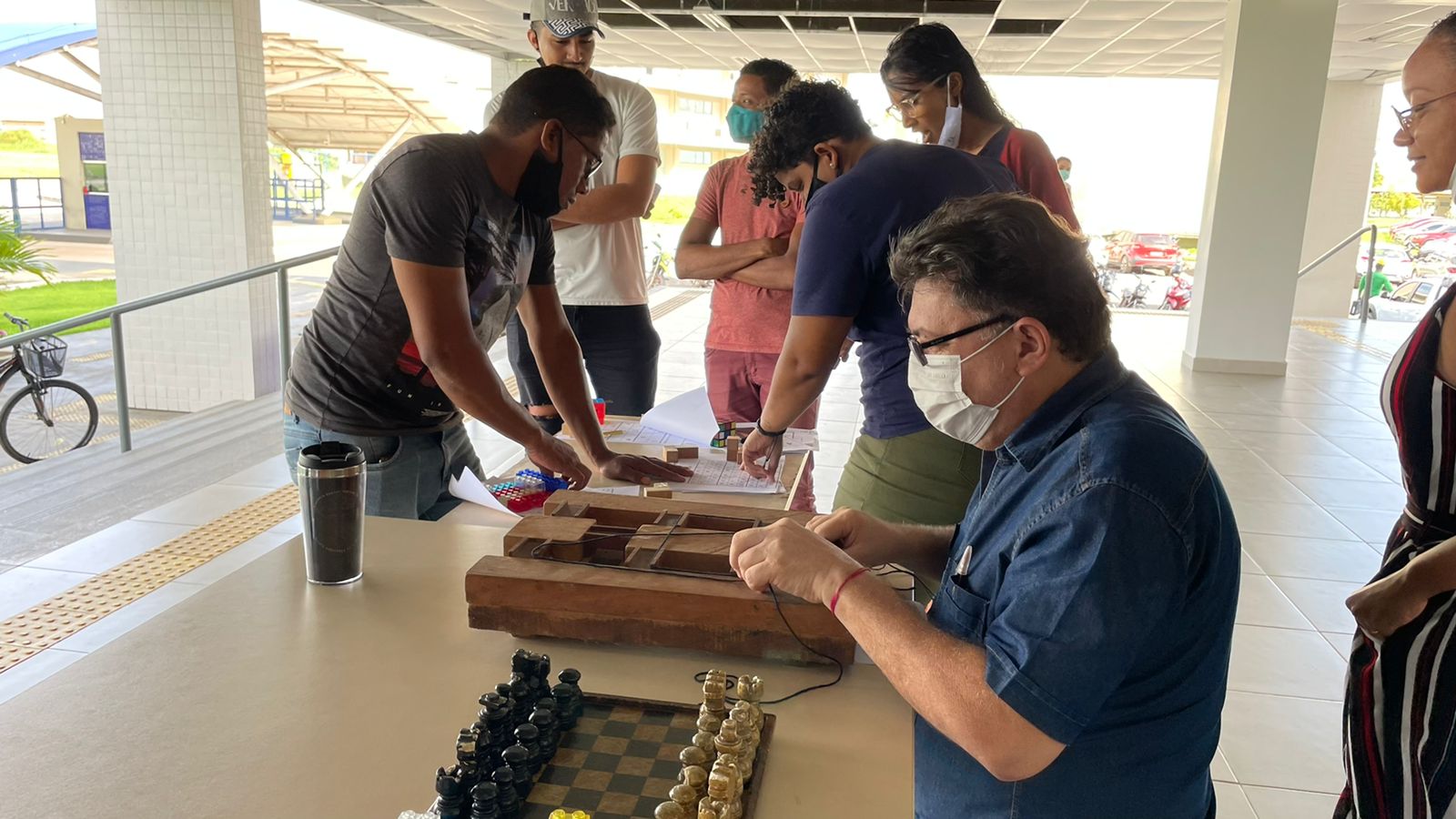 amostra de materiais para educação especial