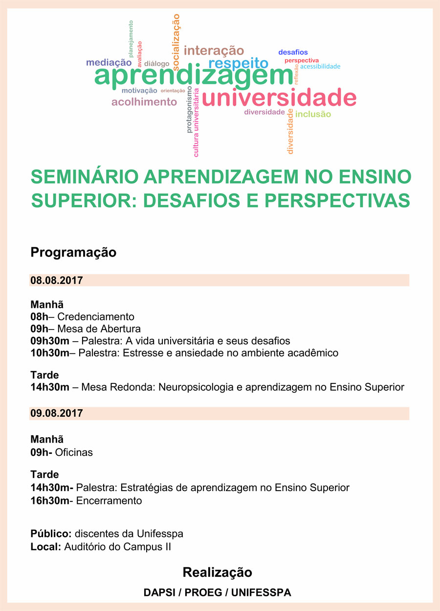 Seminário AprendizagemDapsi