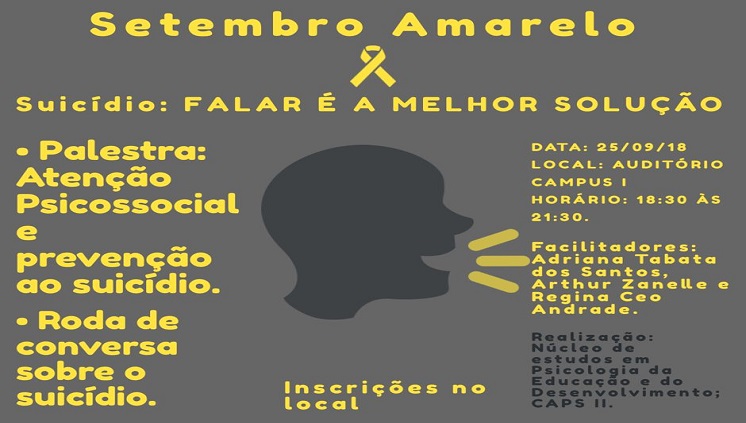 Destaque Setembro Amarelo