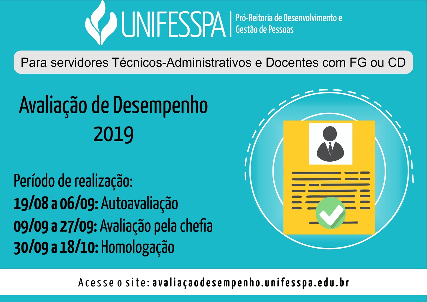 Avaliao de Desempenho 2019 Progep Unifesspa Progep em Branco