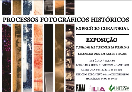 Flyer Digital Exercício Curatorial 2019