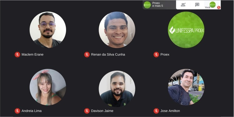 Destaque Proex Reunião online