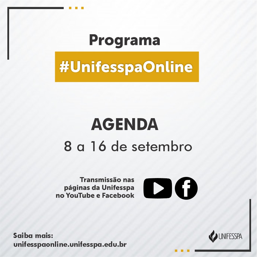 agenda unifesspaonline 8 a 16 de setembro