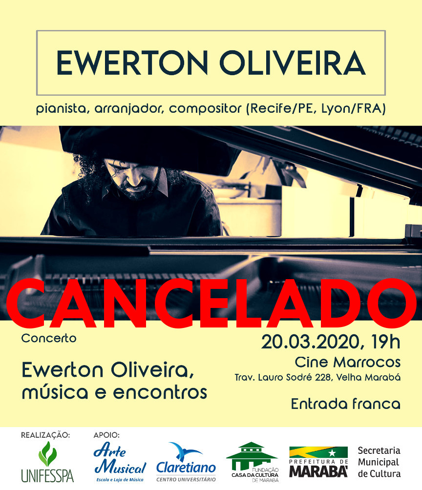 cartaz concerto cancelado