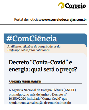 coluna jornal correio