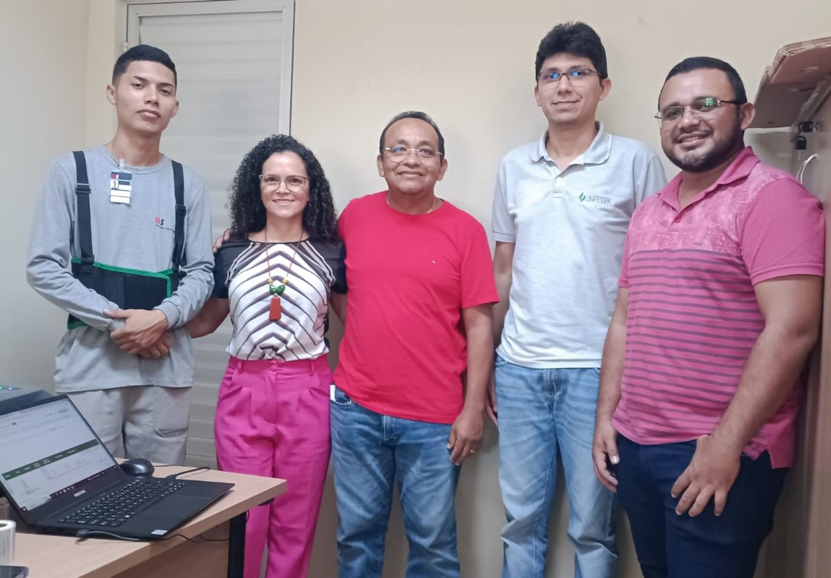 Equipe inventário no ICSA