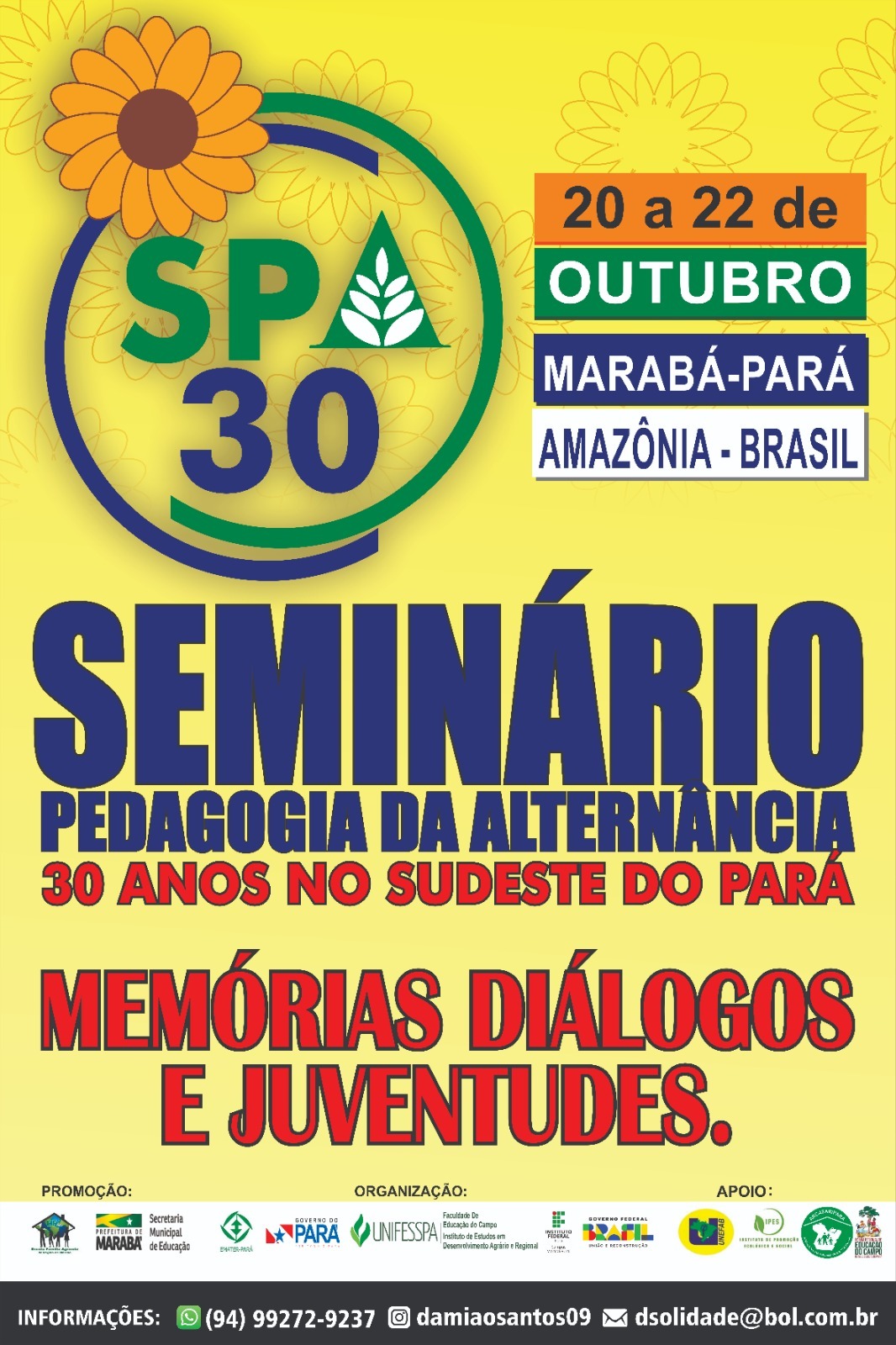 cartaz seminário campo