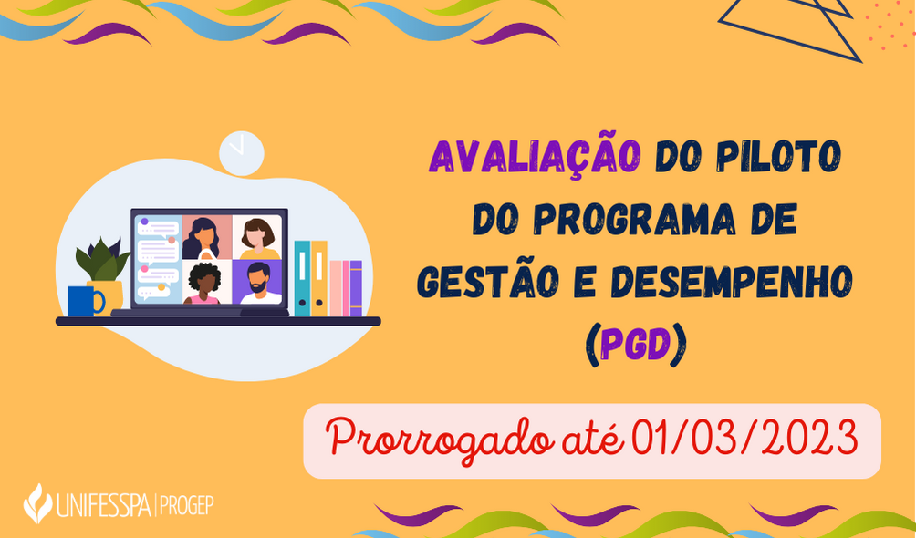 prorrogacao avaliacao pgd