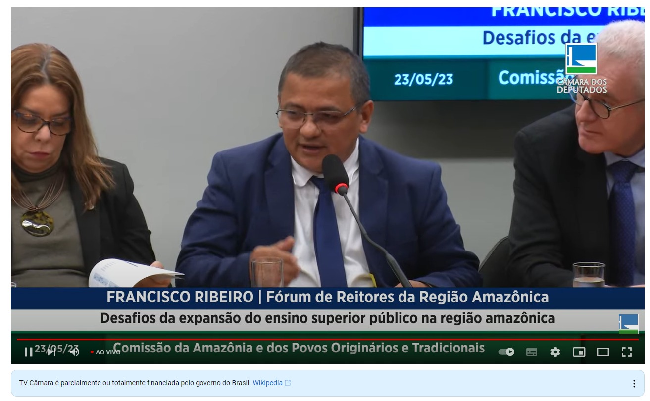 reitor audiencia