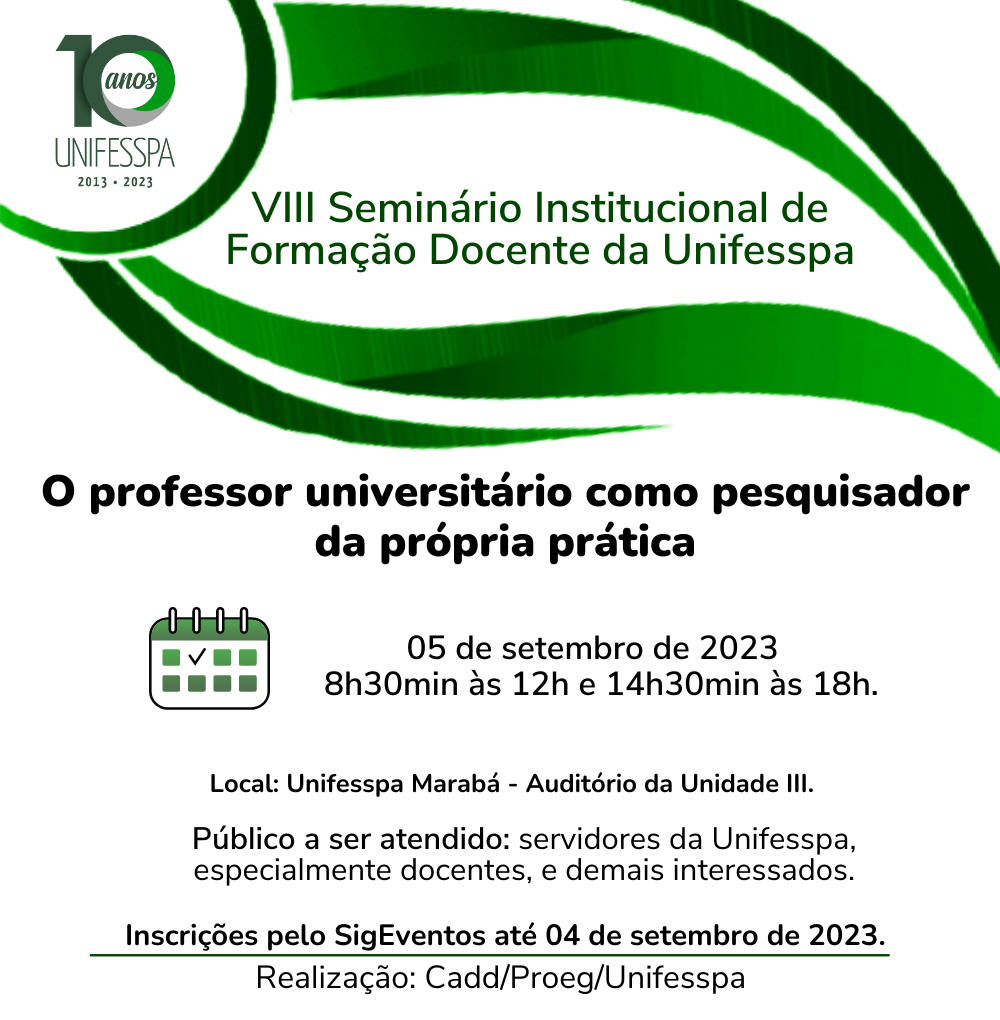 seminário formação docente