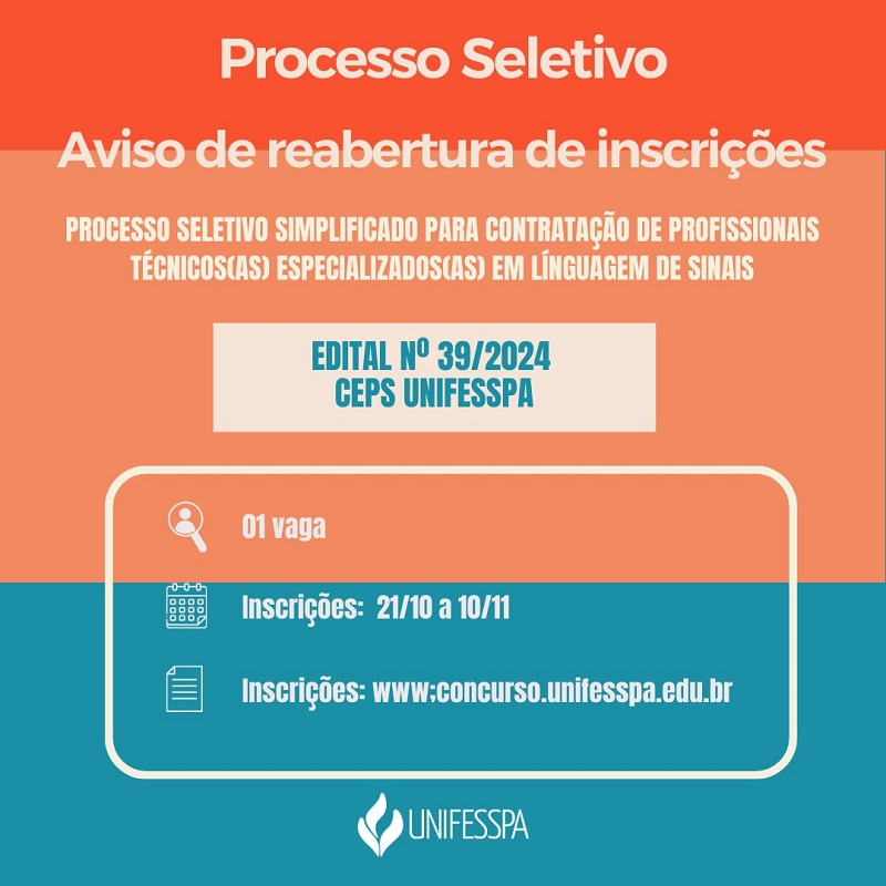 ceps concurso lingua sinais