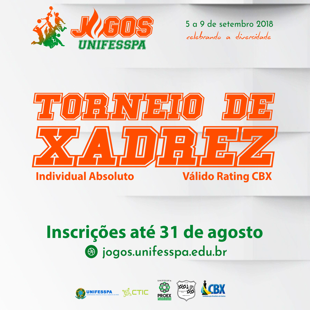 banner para site jogos unifesspa torneio de xadrez