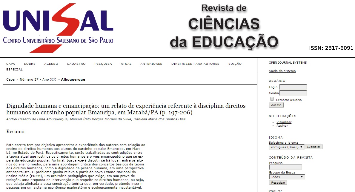 revista Unisal