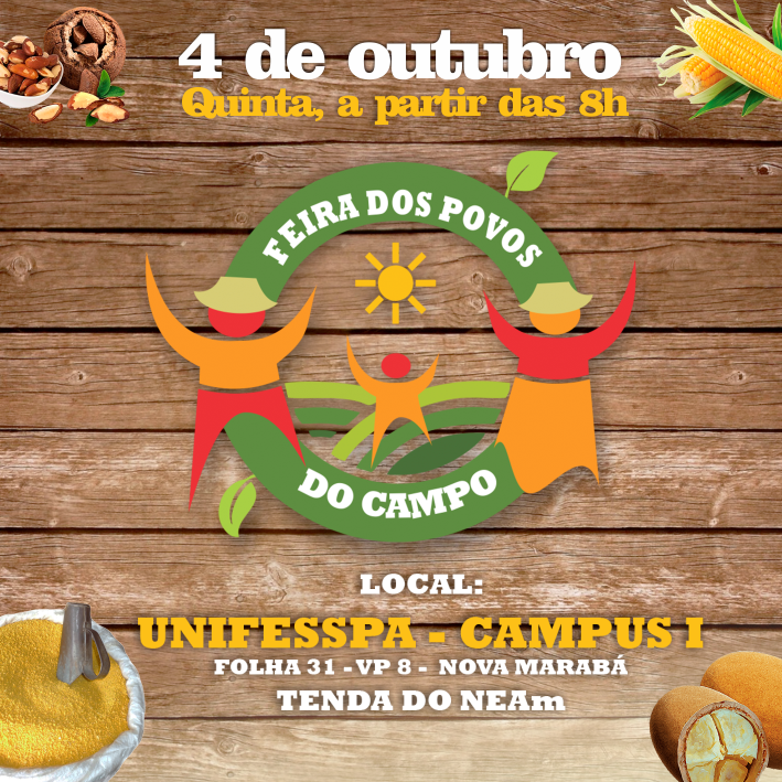 Banner Feira dos Povos do Campo 04 10 2018