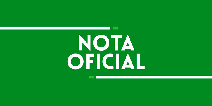 nota oficial